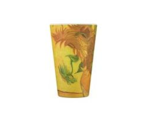 ΟΙΚΟΛΟΓΙΚΟ ΠΟΤΗΡΙ ECOFFEE ΜΕ ΚΑΠΑΚΙ SUNFLOWERS (VAN GOHG) 400ml