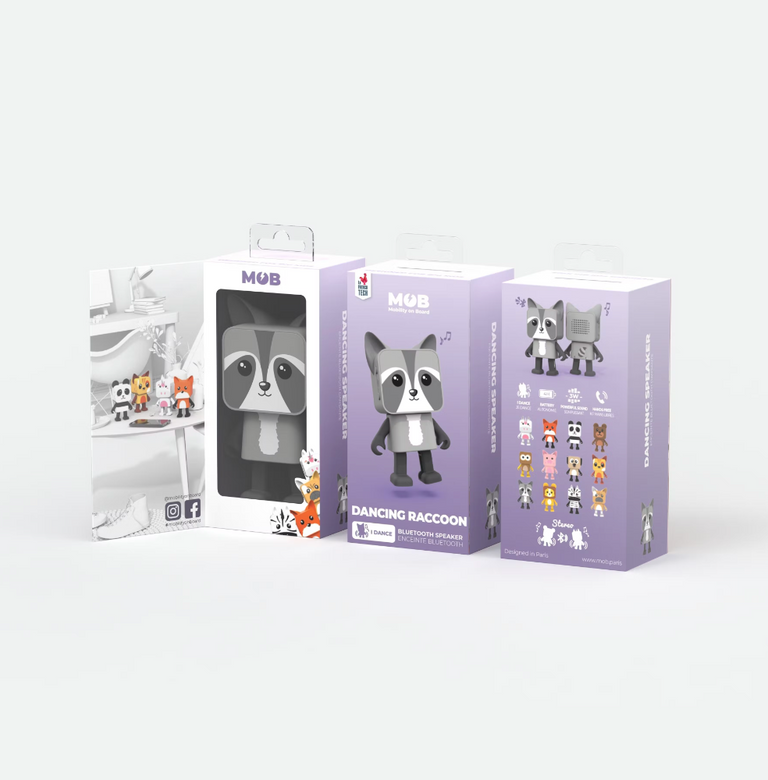 ΗΧΕΙΟ ΠΟΥ ΧΟΡΕΥΕΙ MOB RACCOON BLUETOOTH