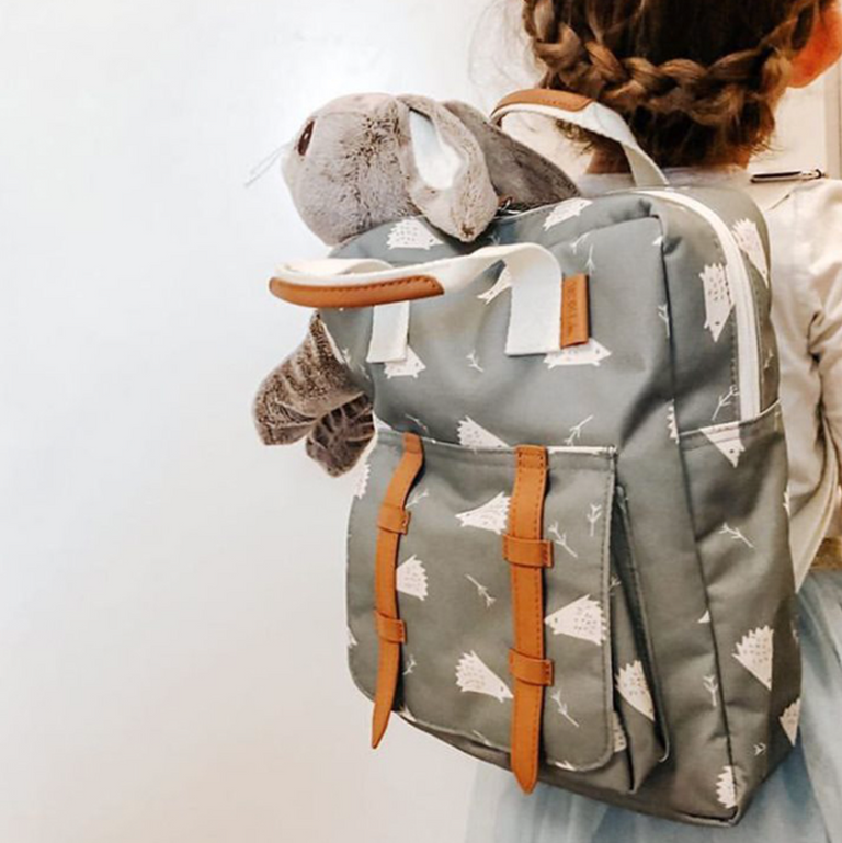 Fresk: Mini Σακίδιο πλάτης 28x21εκ - Woods Sprouce Yellow