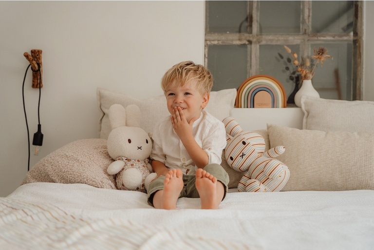 LITTLE DUTCH ΥΦΑΣΜΑΤΙΝΟ ΚΟΥΚΛΑΚΙ MIFFY VINTAGE SUNNY STRIPES 35CM