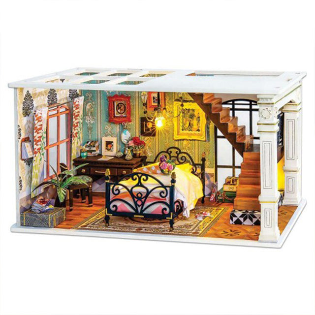 ΚΑΤΑΣΚΕΥΗ ΜΙΝΙΑΤΟΥΡΑΣ House Paris Midnight ROLIFE DIY