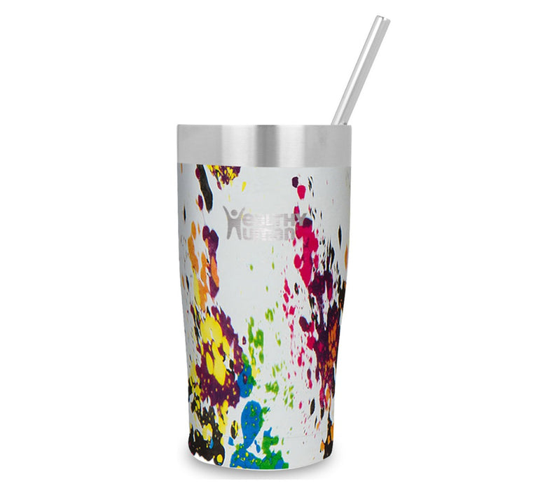 HEALTHY HUMAN 20oz (591ml) - CRUISER TUMBLER ART DECO Λευκό