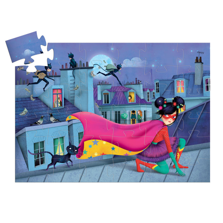 Djeco Πάζλ 'Σούπερ Στάρ' 36τεμ - Παιχνίδια - Ίαμβος