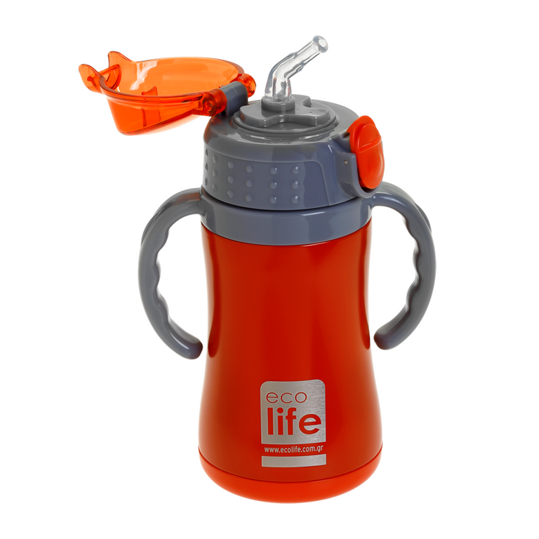 ECOLIFE KIDS ΘΕΡΜΟΣ ΚΟΚΚΙΝΟ 300ml