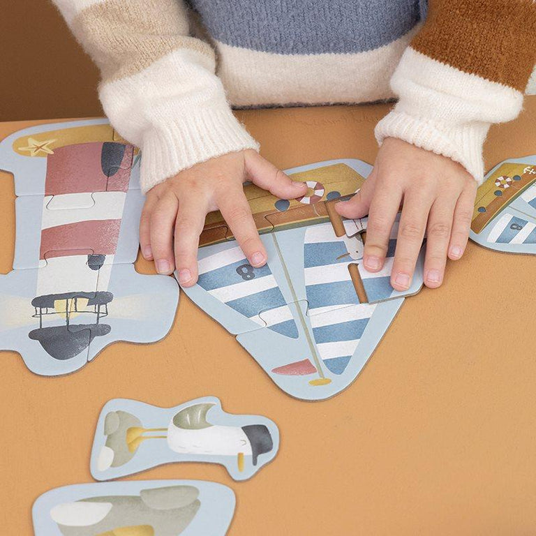 LITTLE DUTCH Παζλ 6 σε 1 Sailors Bay