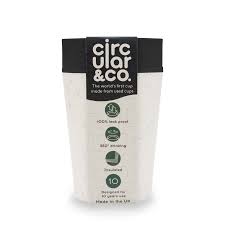 CIRCULAR CUP ΠΟΤΗΡΙ ΑΣΠΡΟ ΜΑΥΡΟ 277ml