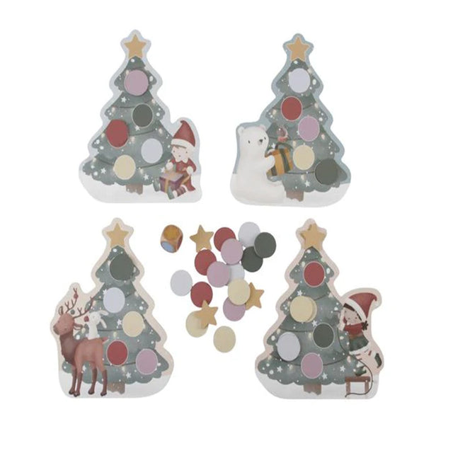 LITTLE DUTCH Παιχνίδι μνήμης X-mas tree