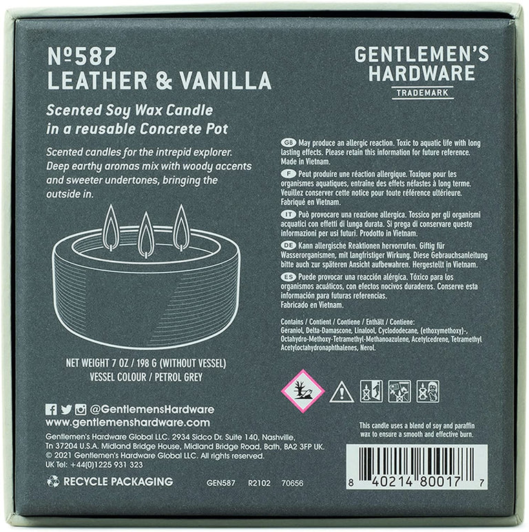ΑΡΩΜΑΤΙΚΟ ΚΕΡΙ ΣΕ ΜΠΟΛ ΔΕΡΜΑ-ΒΑΝΙΛΙΑ GENTLEMEN'S HARDWARE