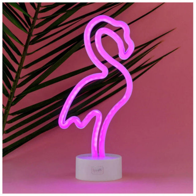 Διακοσμητικό Φωτιστικό Legami It’s a Sign: Neon Effect LED Lamp - Flamingo