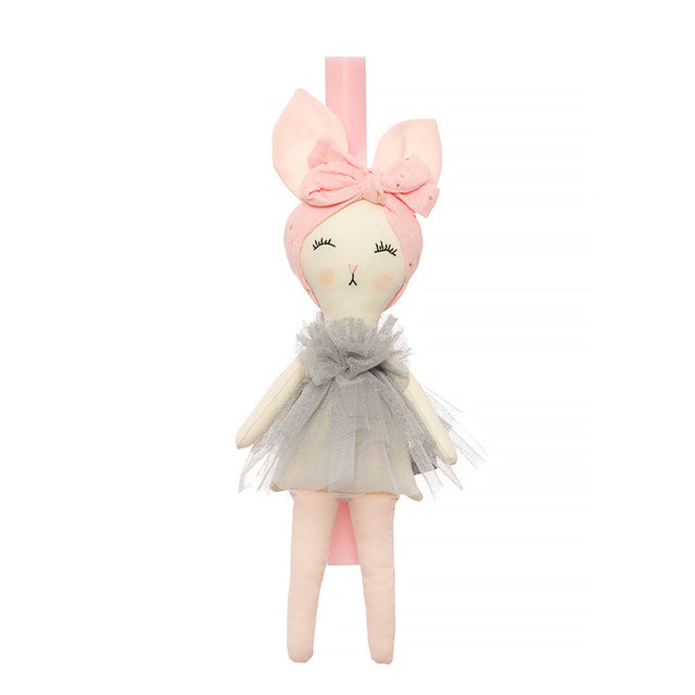ΛΑΜΠΑΔΑ BUNNY GIRL ΓΚΡΙ LE PETIT RENARD