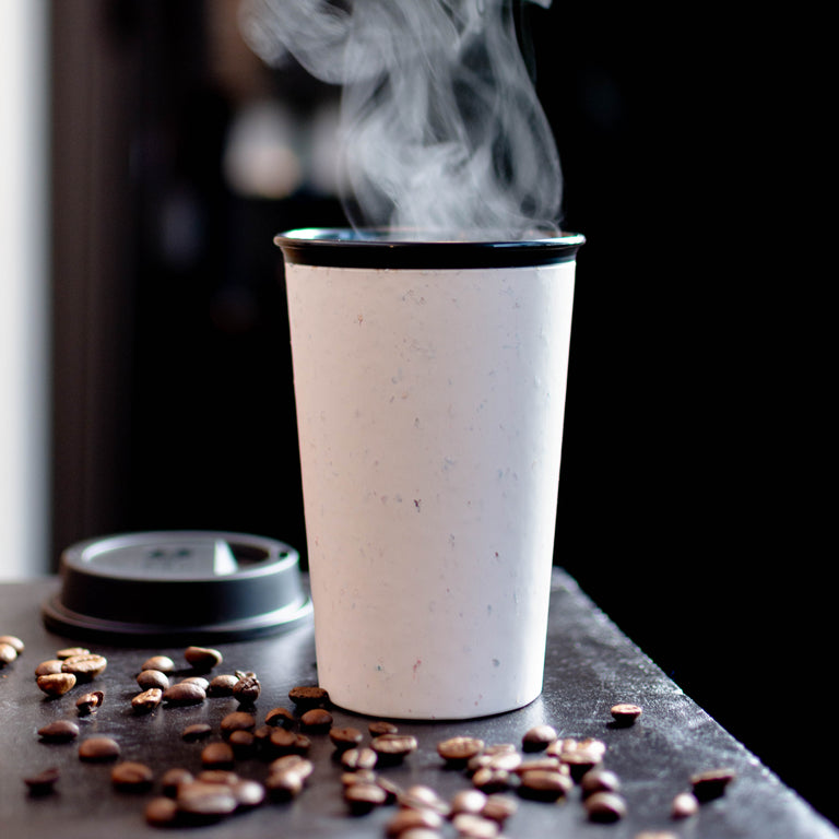 CIRCULAR CUP ΠΟΤΗΡΙ ΜΕ ΚΑΠΑΚΙ ΜΑΥΡΟ 340ml