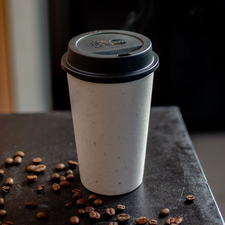 CIRCULAR CUP ΠΟΤΗΡΙ ΜΕ ΚΑΠΑΚΙ ΜΑΥΡΟ 340ml