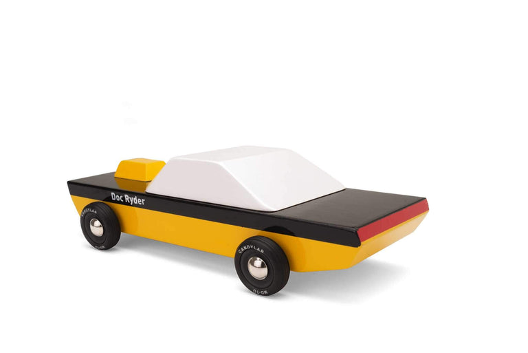 CANDYLAB AMERICANA ΞΥΛΙΝΟ ΑΥΤΟΚΙΝΗΤΟ DOC RYDER (ΚΙΤΡΙΝΟ-ΜΑΥΡΟ)