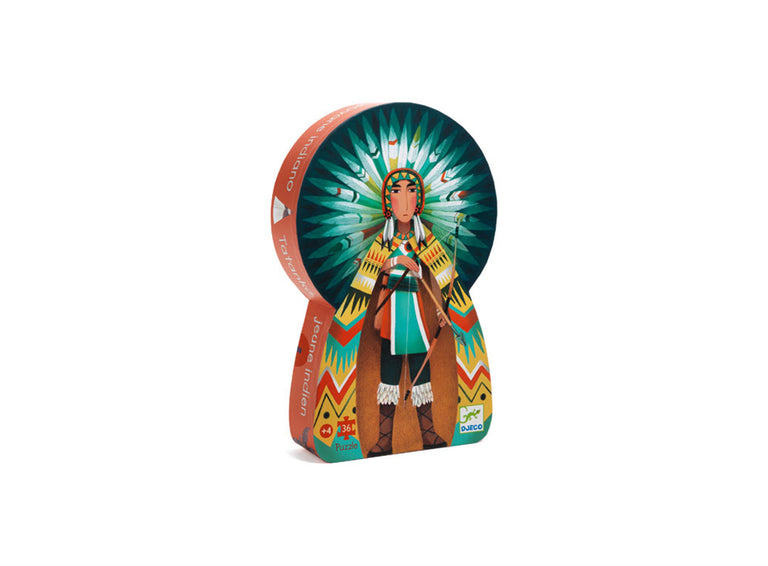 DJECO ΠΑΖΛ ΙΝΔΙΑΝΟΣ 36 ΚΟΜΜΑΤΙΑ - Παιχνίδια - Ίαμβος