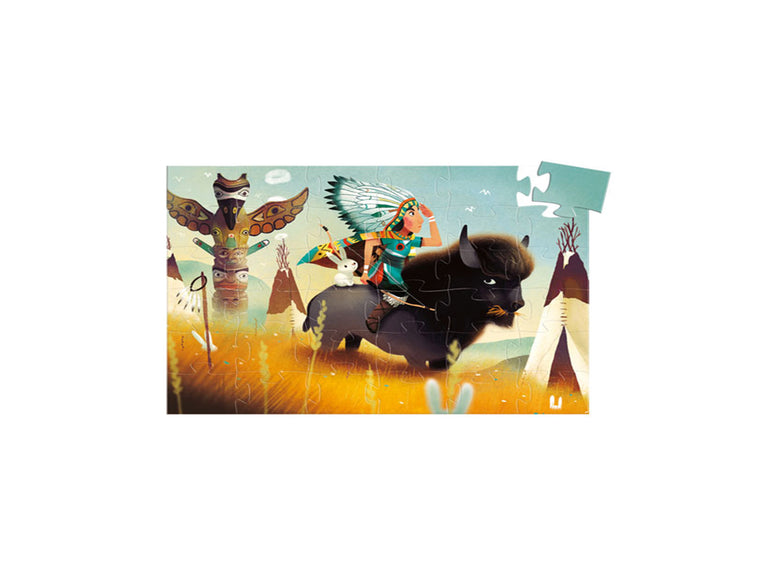 DJECO ΠΑΖΛ ΙΝΔΙΑΝΟΣ 36 ΚΟΜΜΑΤΙΑ - Παιχνίδια - Ίαμβος