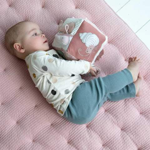 ΥΦΑΣΜΑΤΙΚΟΣ ΚΥΒΟΣ LITTLE DUTCH ΡΟΖ - Παιχνίδια - Ίαμβος