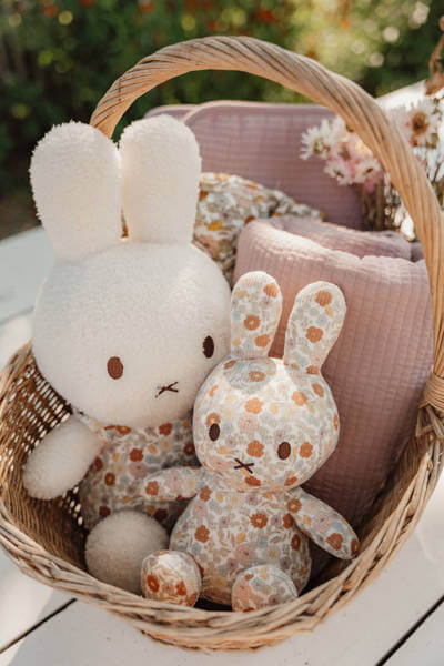 Little Dutch υφασμάτινο Κουκλάκι Miffy Vintage Little Flowers All Over 35cm