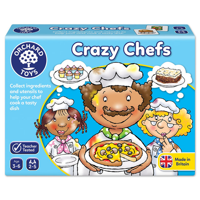 ORCHARD TOYS CRAZY CHEFS GAME - Παιχνίδια - Ίαμβος