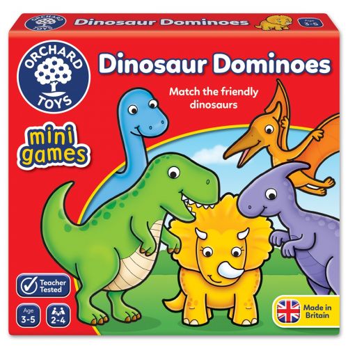 ORCHARD TOYS DINOSAUR DOMINOES - Παιχνίδια - Ίαμβος