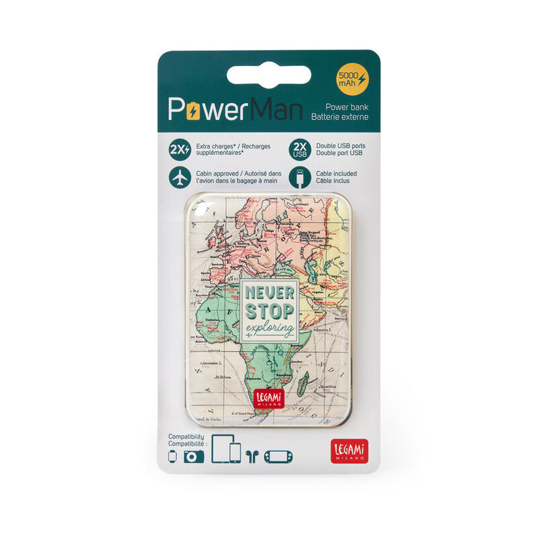 POWER BANK LEGAMI SUPERCHARGE TRAVEL