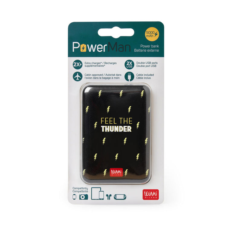 POWER BANK THUNDER LEGAMI SUPERCHARGE