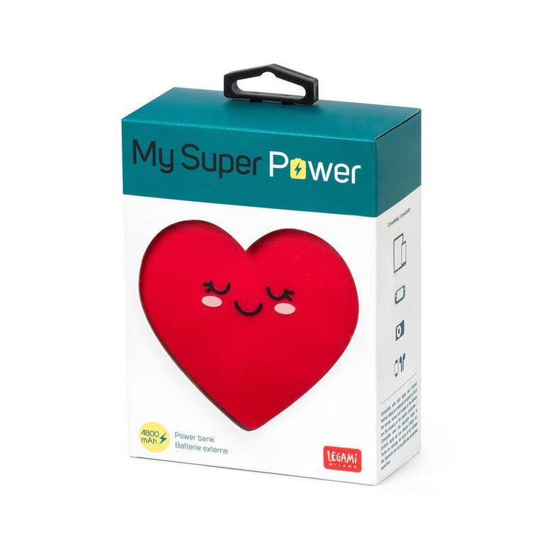 POWER BANK LEGAMI HEART