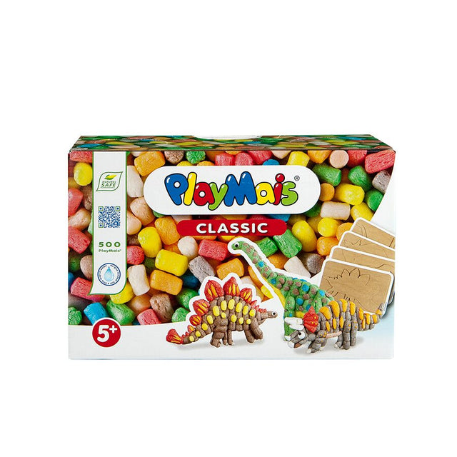 PLAYMAIS ΔΕΙΝΟΣΑΥΡΟΙ ΚΑΤΑΣΚΕΥΗ ΜΕ ΚΑΡΤΕΣ