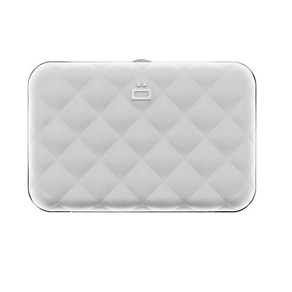 ΠΟΡΤΟΦΟΛΙ OGON QUILTED BUTTON ΑΣΗΜΙ - Δώρα - Ίαμβος