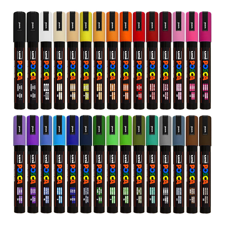 Μαρκαδόρος Σχεδίου Uni Posca PC-5M Medium 1.8-2.5mm