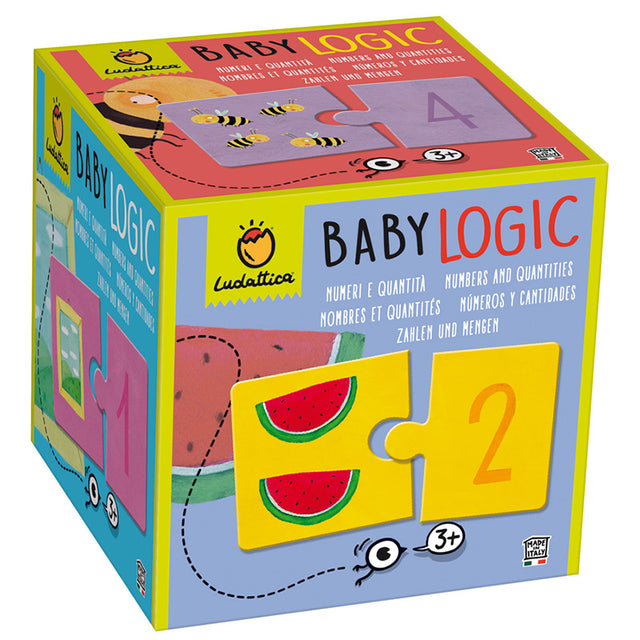 ΠΑΖΛ 2 ΚΟΜΑΜΑΤΙΩΝ BABY LOGIC LUDATTICA ΑΡΙΘΜΟΙ