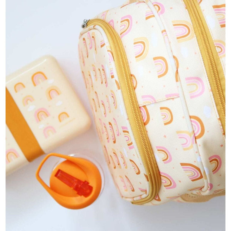 ΤΣΑΝΤΑ ΝΗΠΙΟΥ RAINBOW A LITTLE LOVELY COMPANY ΜΕ ΙΣΟΘΕΡΜΙΚΗ ΘΗΚΗ