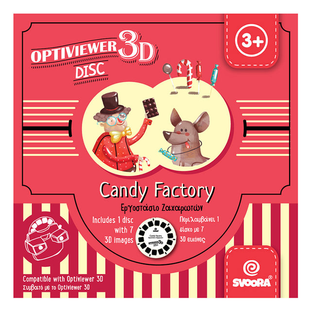 SVOORA ΔΙΣΚΟΣ ΕΙΚΟΝΩΝ ΖΑΧΑΡΩΤΑ OPTIVIEWER - Παιχνίδια - Ίαμβος