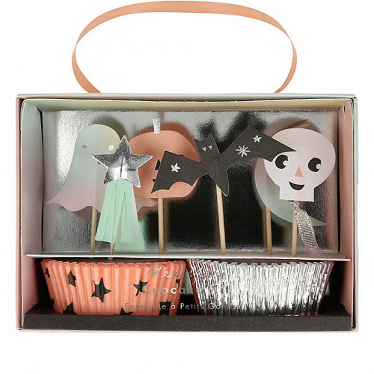 Meri Meri Cupcake Kit Παστέλ Halloween