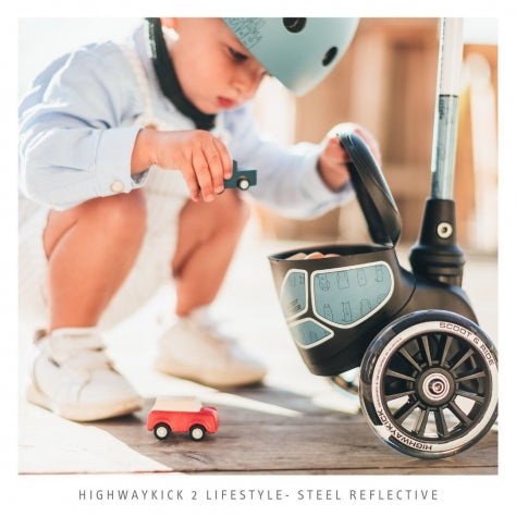 Πατίνι Highwaykick 2 Lifestyle Reflective Steel