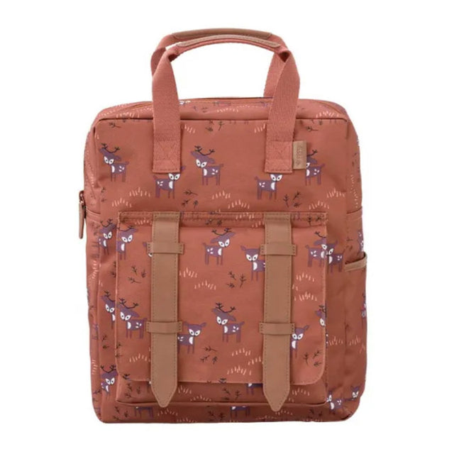 Fresk: Large Σακίδιο πλάτης 36x26 εκ -Deer Amber Brown