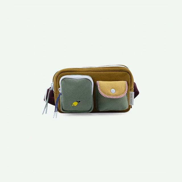 ΤΣΑΝΤΑΚΙ ΜΕΣΗΣ fanny pack adventure collection khaki green