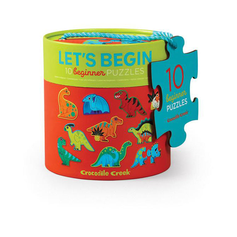 CROCODILE CREEK Σετ 10 παζλ 2 τεμαχίων ΔΕΙΝΟΣΑΥΡΟΙ