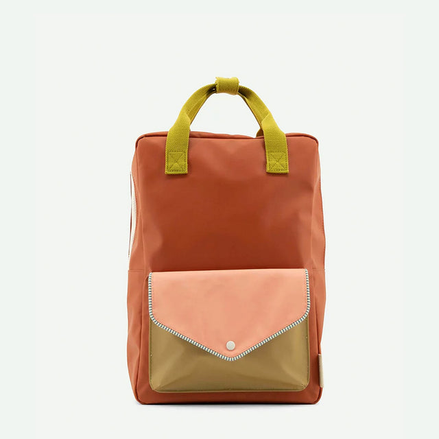 ΤΣΑΝΤΑ ΠΛΑΤΗΣ backpack large envelope collection lighthouse red