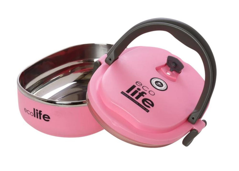 ΑΝΟΞΕΙΔΩΤΟ ΦΑΓΗΤΟΔΟΧΕΙΟ ECO LIFE 800ml ΡΟΖ - Σχολικά είδη - Ίαμβος