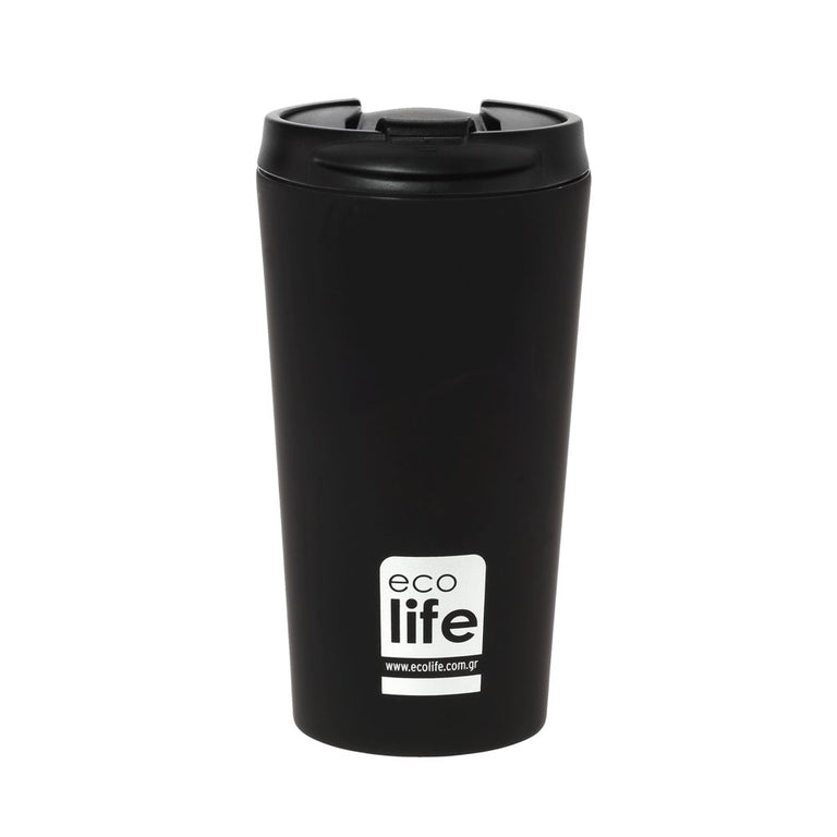 ΘΕΡΜΟΣ ECO LIFE 370ml ΜΑΥΡΟΣ - ΔΩΡΑ - Ίαμβος