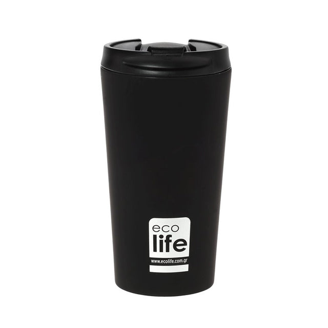 ΘΕΡΜΟΣ ECO LIFE 370ml ΜΑΥΡΟΣ - ΔΩΡΑ - Ίαμβος