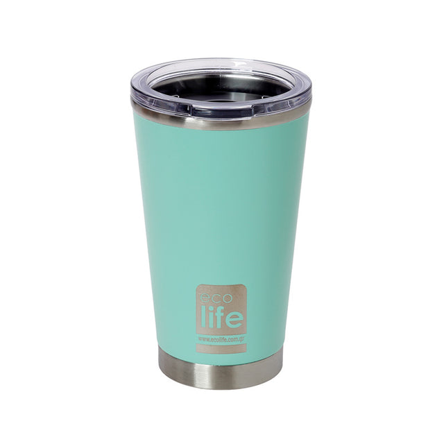 COFFEE THERMOS Mint 370ml - με διάφανο καπάκι