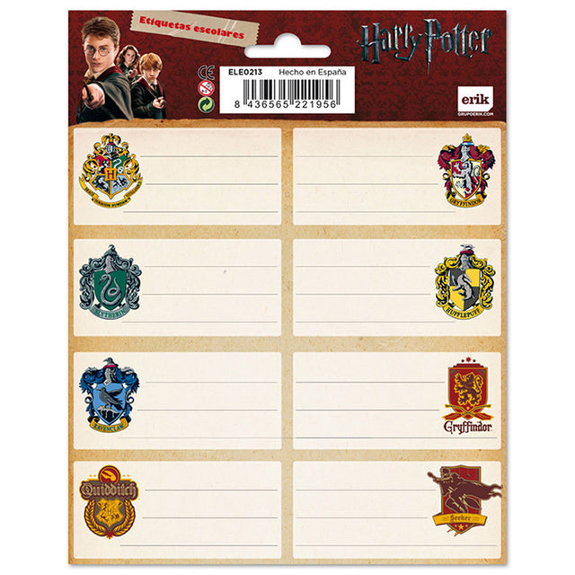 ΑΥΤΟΚΟΛΛΗΤΕΣ ΕΤΙΚΕΤΕΣ HARRY POTTER ERIK