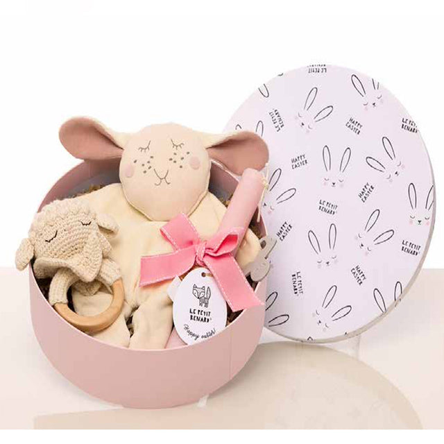 ΣΕΤ ΛΑΜΠΑΔΑΣ ΜΕ ΜΑΣΗΤΙΚΟ NEW BORN FIRST EASTER GIRL LE PETIT RENARD