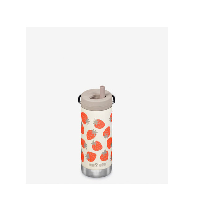 Klean Kanteen TKWide Ισοθερμικό Παγούρι 355ml - Strawberries (Twist Cap)