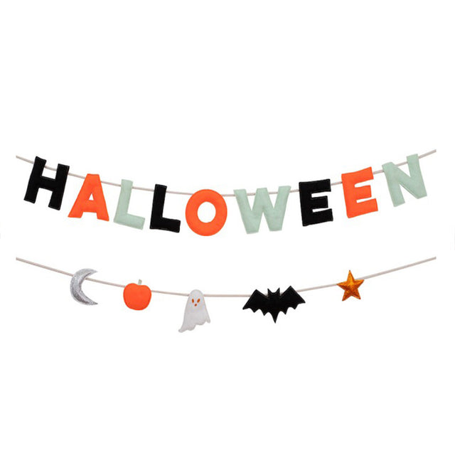 Meri Meri Γιρλάντα Υφασμάτινα Halloween Στοιχεία