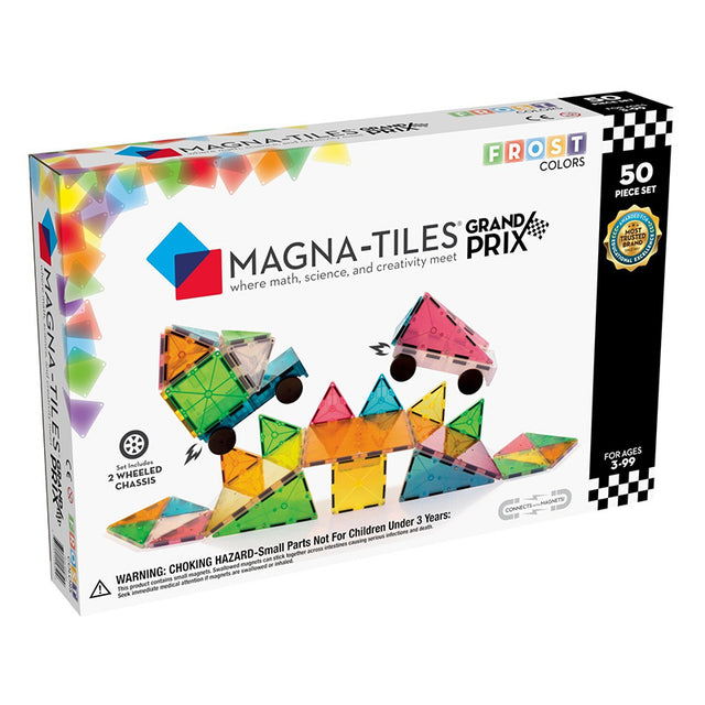 Magna-Tiles Μαγνητικό Παιχνίδι 50 κομματιών Grand Prix