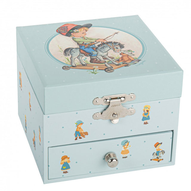 TROUSSELIER Rocking Horse Cube ΜΟΥΣΙΚΟ ΚΟΥΤΙ