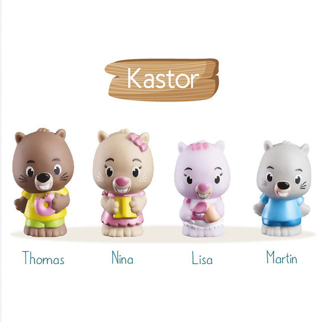Klorofil Οικογένεια "Kastor" 4τμχ