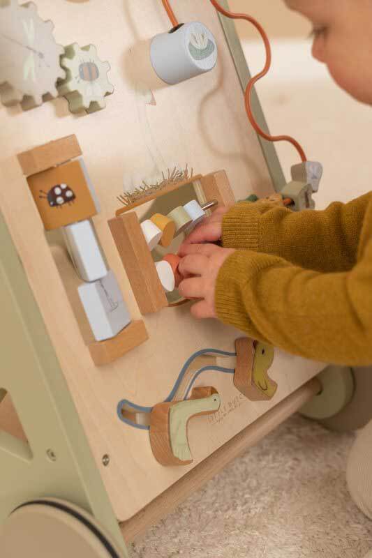 Little Dutch ξύλινο καρότσι-περπατήστρα Little Goose